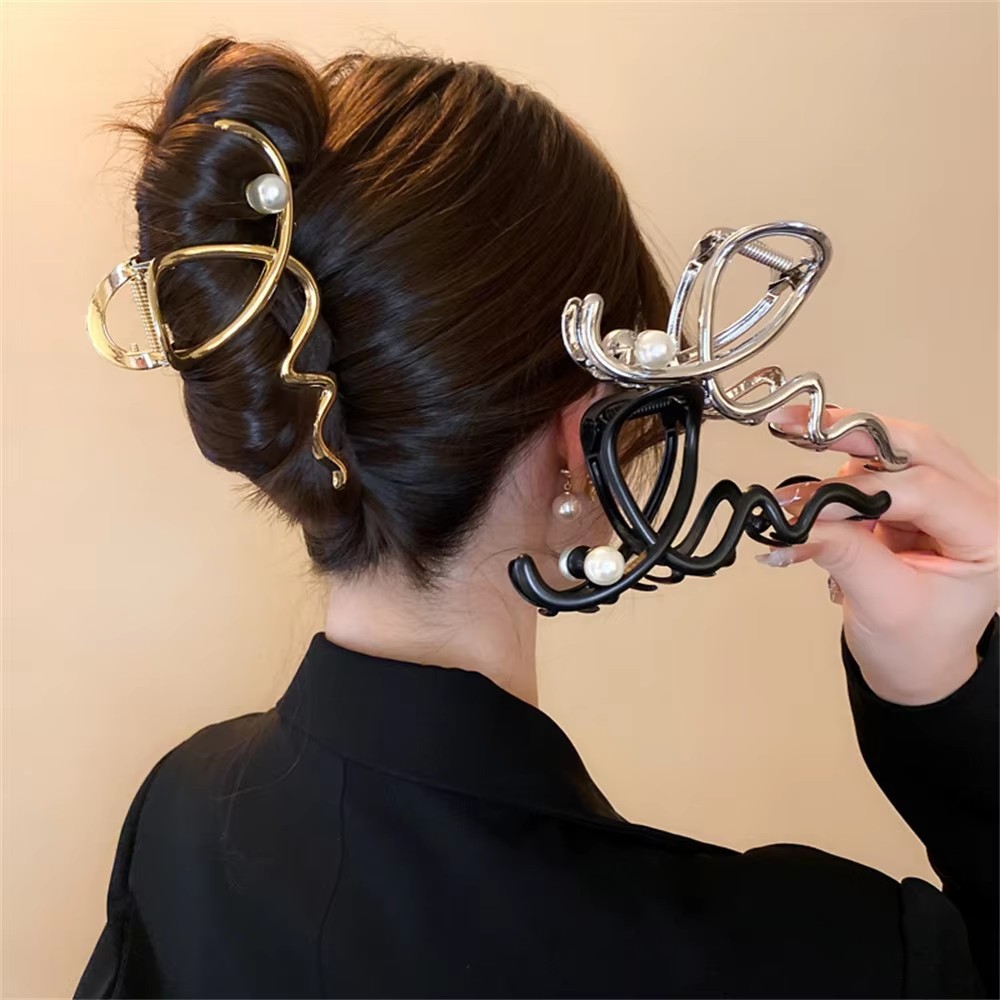 Women'S Accessories Gift Ideas - Заколка для волос Big Wave Pearl,