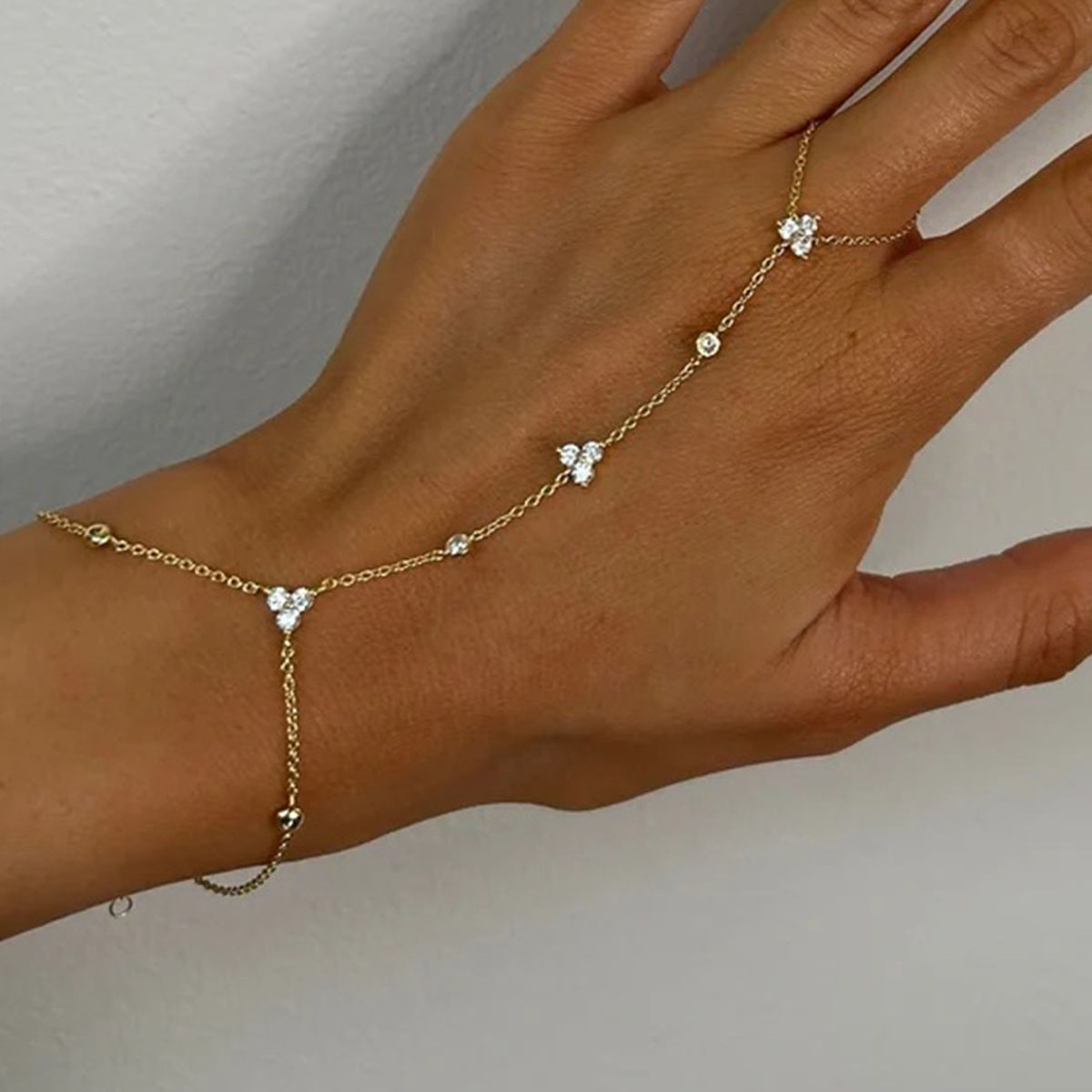 Women'S Accessories Gift Ideas - 1 шт./женский минималистичный браслет со стразами,