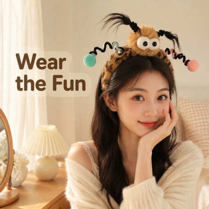 Милая пушистая повязка на голо – обзор и цена Women Accessories Online