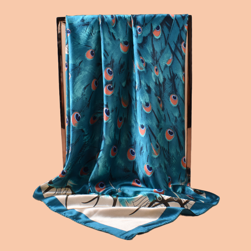 1 шт., женский большой квадрат – обзор и цена Silk Scarf Square